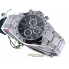 Rolex Daytona nero ref. 116520 full set bracciale nuovo con adesivi